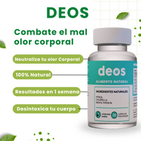 DEOS Desodorante Interno Natural (30 Capsulas)