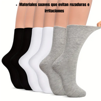 Calcetines para Diabéticos - 12 Pares