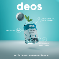 DEOS Desodorante Interno Natural (30 Capsulas)