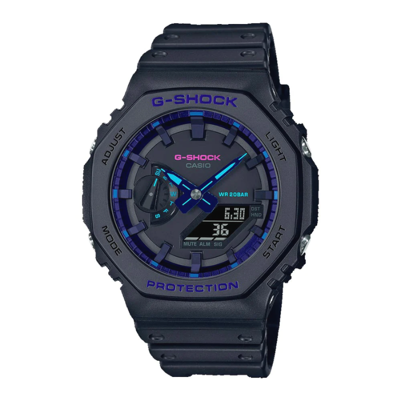 Reloj Casio G-Shock Análogo-Digital GA-2100VB-1ADR Carbon Core Guard
